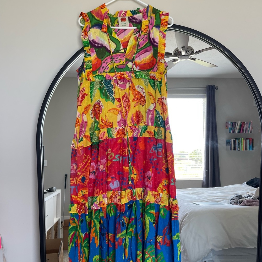 FARM RIO Tiered Maxi Dress main image 0